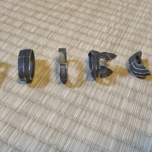 Antike Handachi Beschläge, Fuchi & Kashira, Kurigata, Semegane, Kojiri