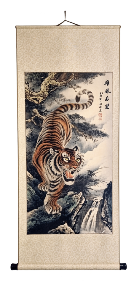 Kakejiku Tora, Wandbild mit Tiger