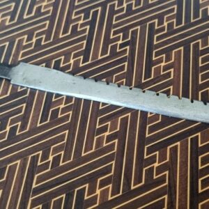 Shikoro Kogatana, seltenes Beimesser mit Sägezahnung